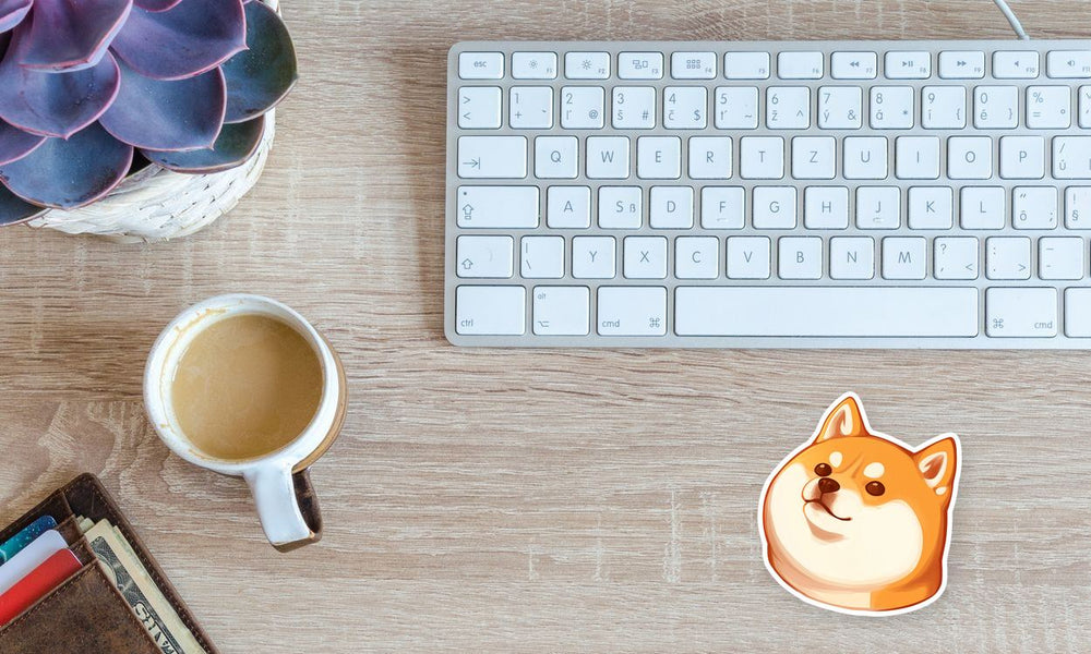 Shiba Inu Cute Dog Sticker