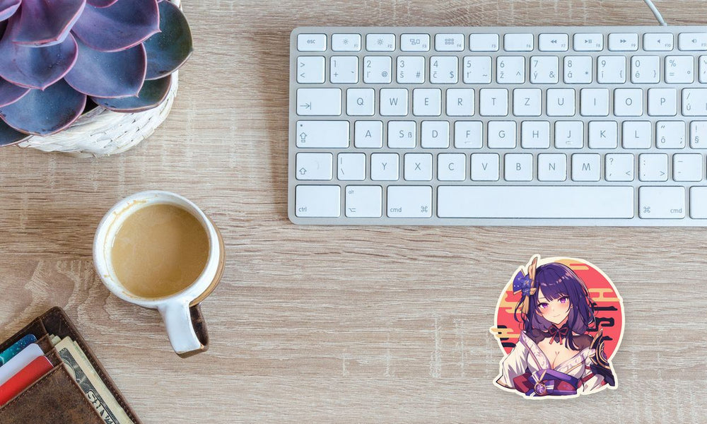 Raiden Shogun Genshin Impact Sticker