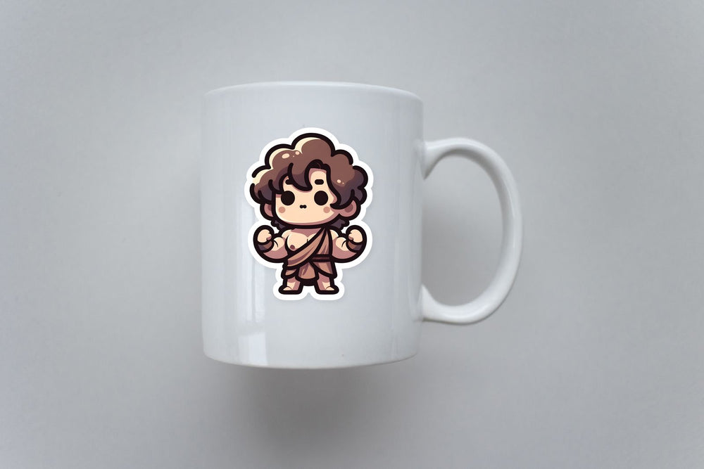 Cute Cartoon Hercules Sticker