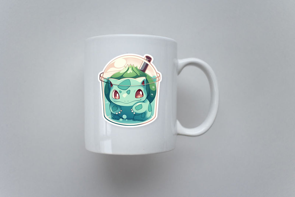 Bulbasaur Boba Unique Sticker