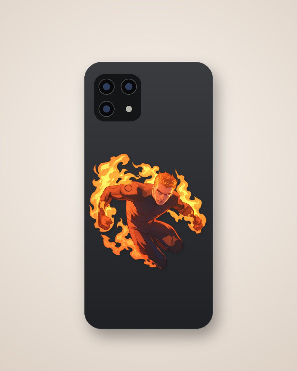 Amazing Human Torch Marvel Sticker