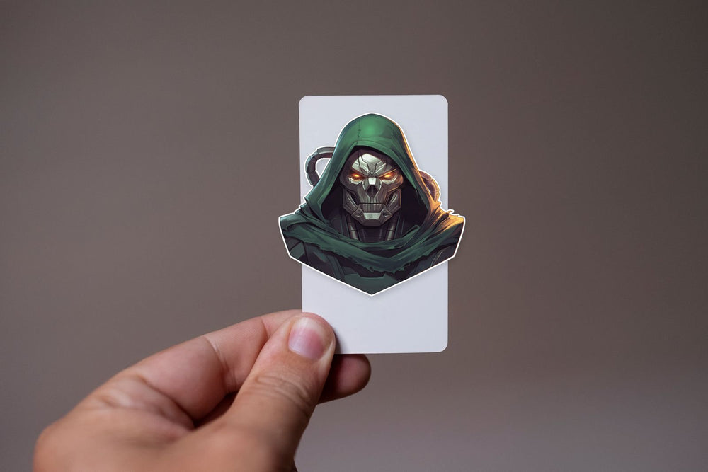 Marvel Doctor Doom Villain Sticker