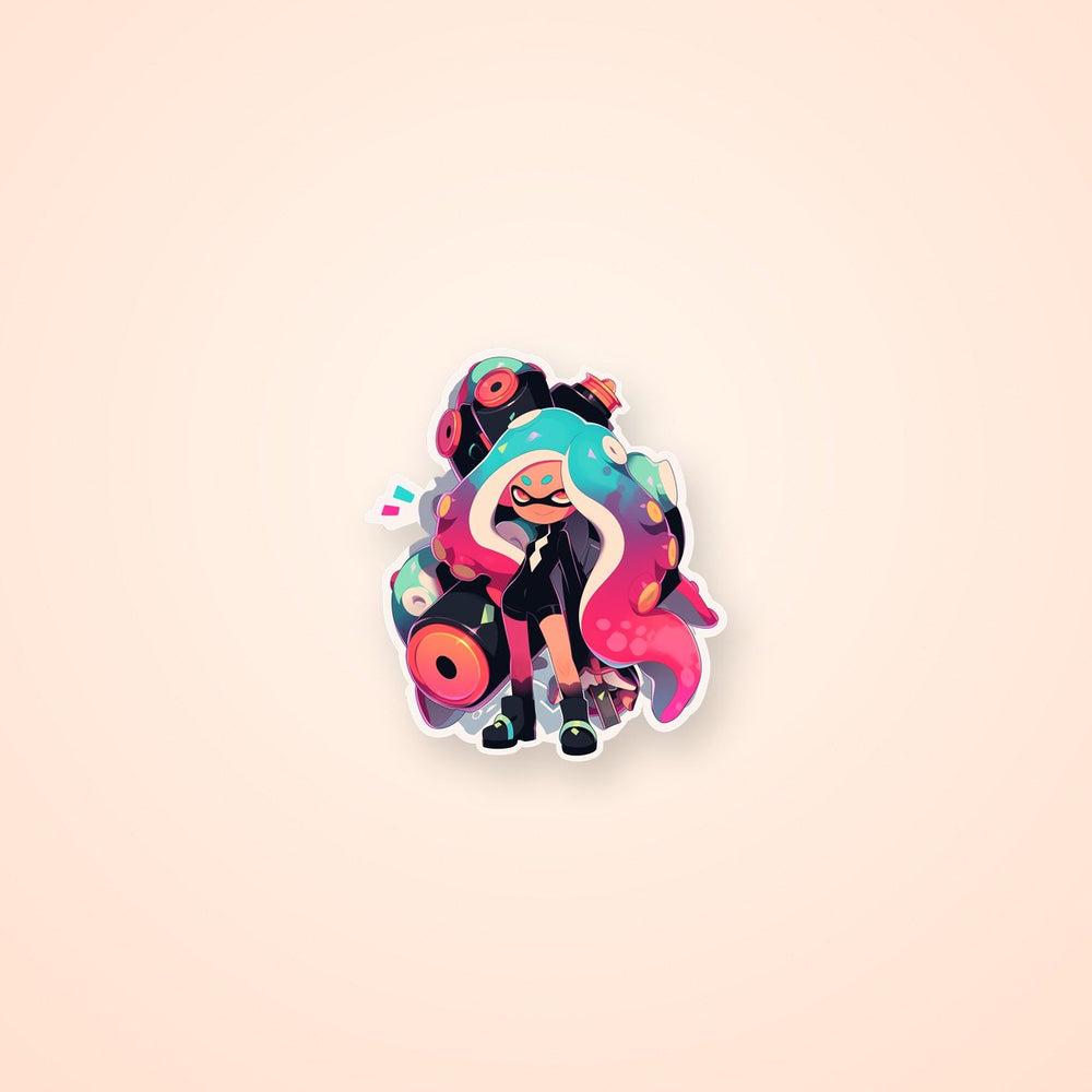 Splatoon Aesthetic Sticker