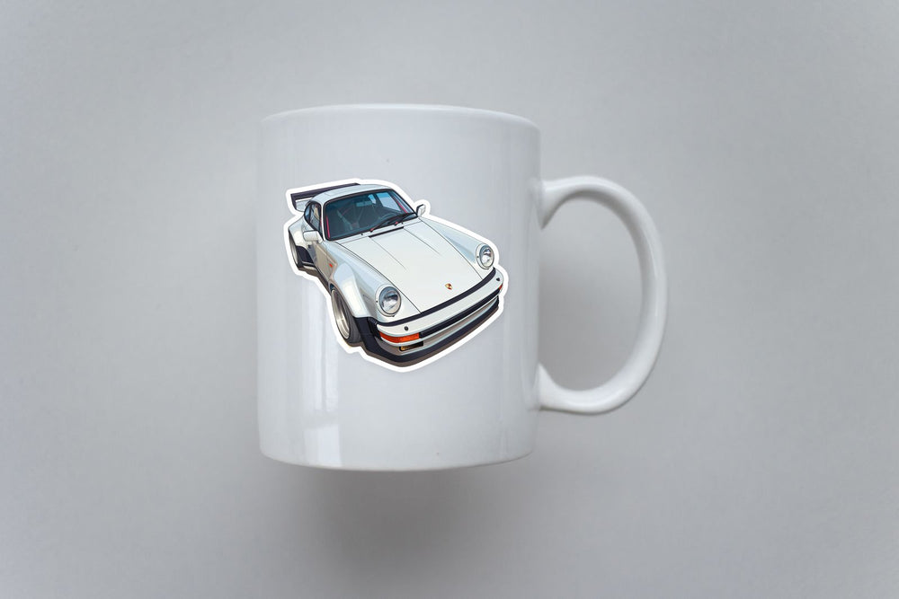 Porsche 911 Turbo Classic Car Sticker