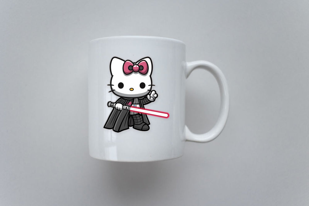 Hello Kitty Darth Vader Crossover Sticker