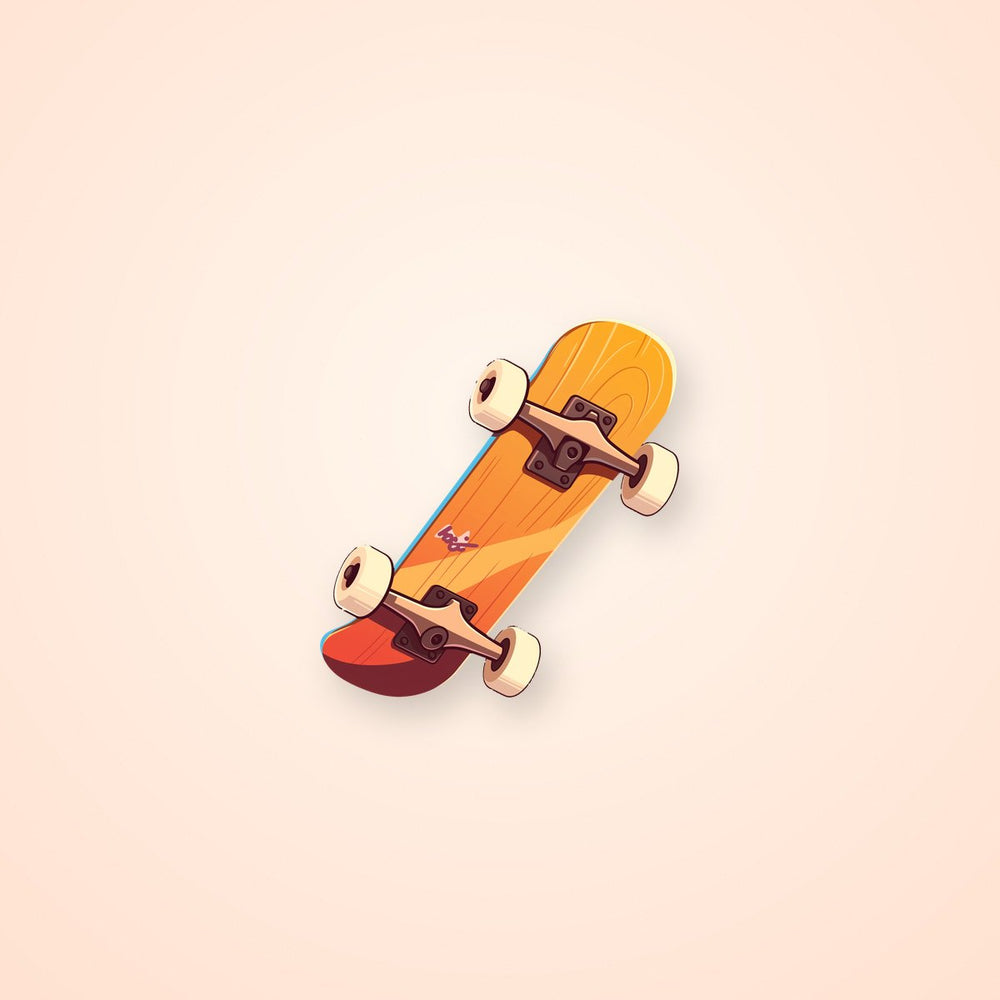 Cool Skateboard Sticker