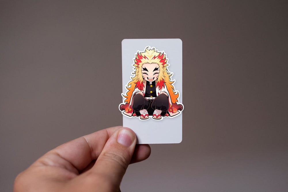 Demon Slayer Chibi Kyojuro Rengoku Sticker