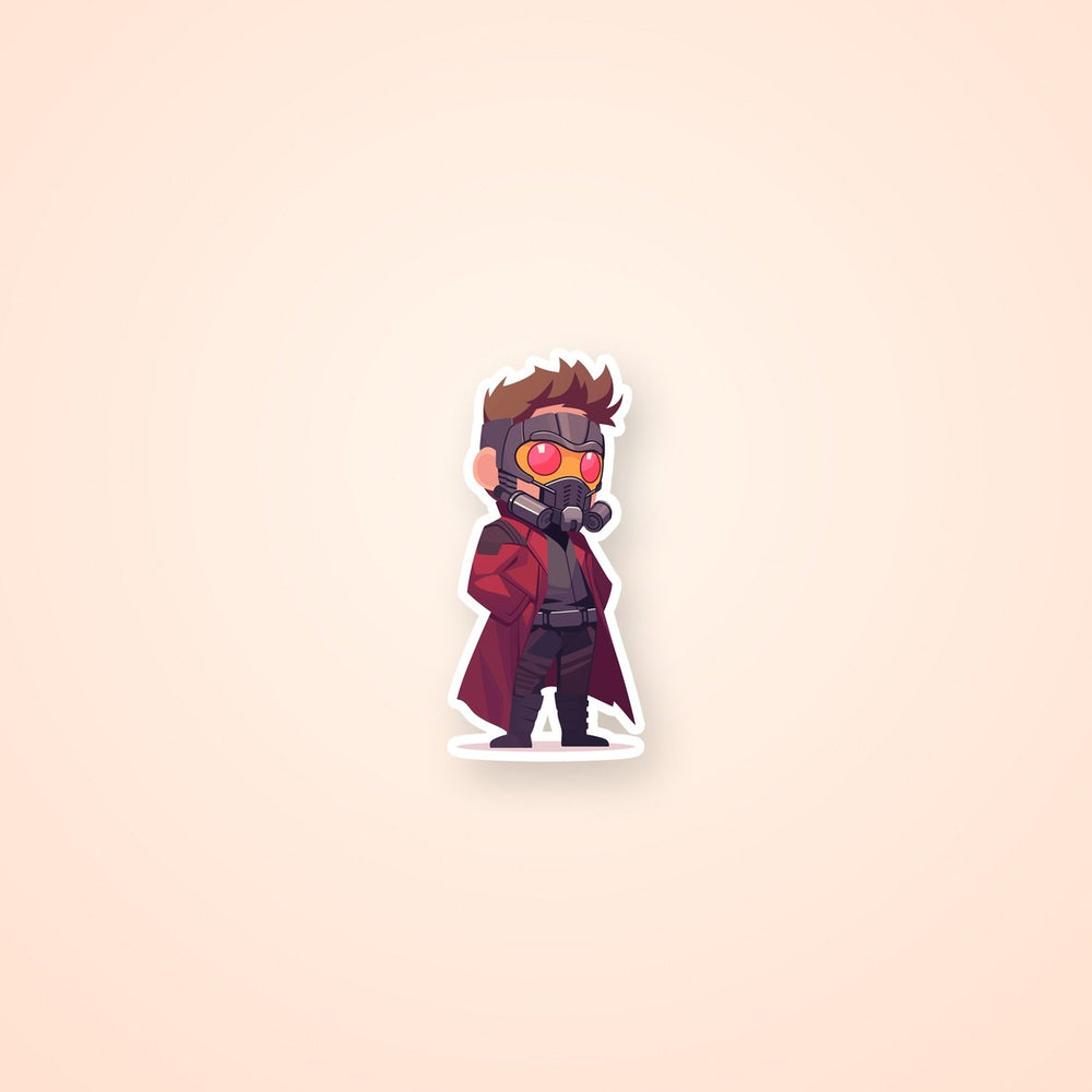 Chibi Star Lord Guardians of the Galaxy Sticker