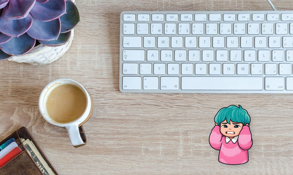 Kpop Demon Hunters Scared Baby Saja Sticker