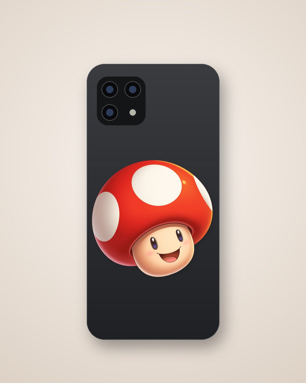 Super Mario Power-Up Mushroom Sticker