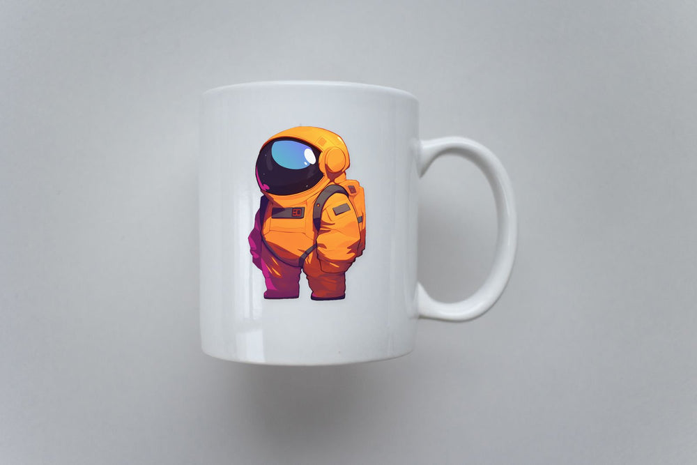 Among Us Orange Crewmate Sticker