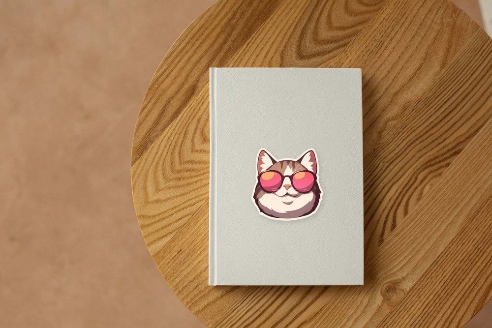 Cool Cat in Sunglasses Sticker