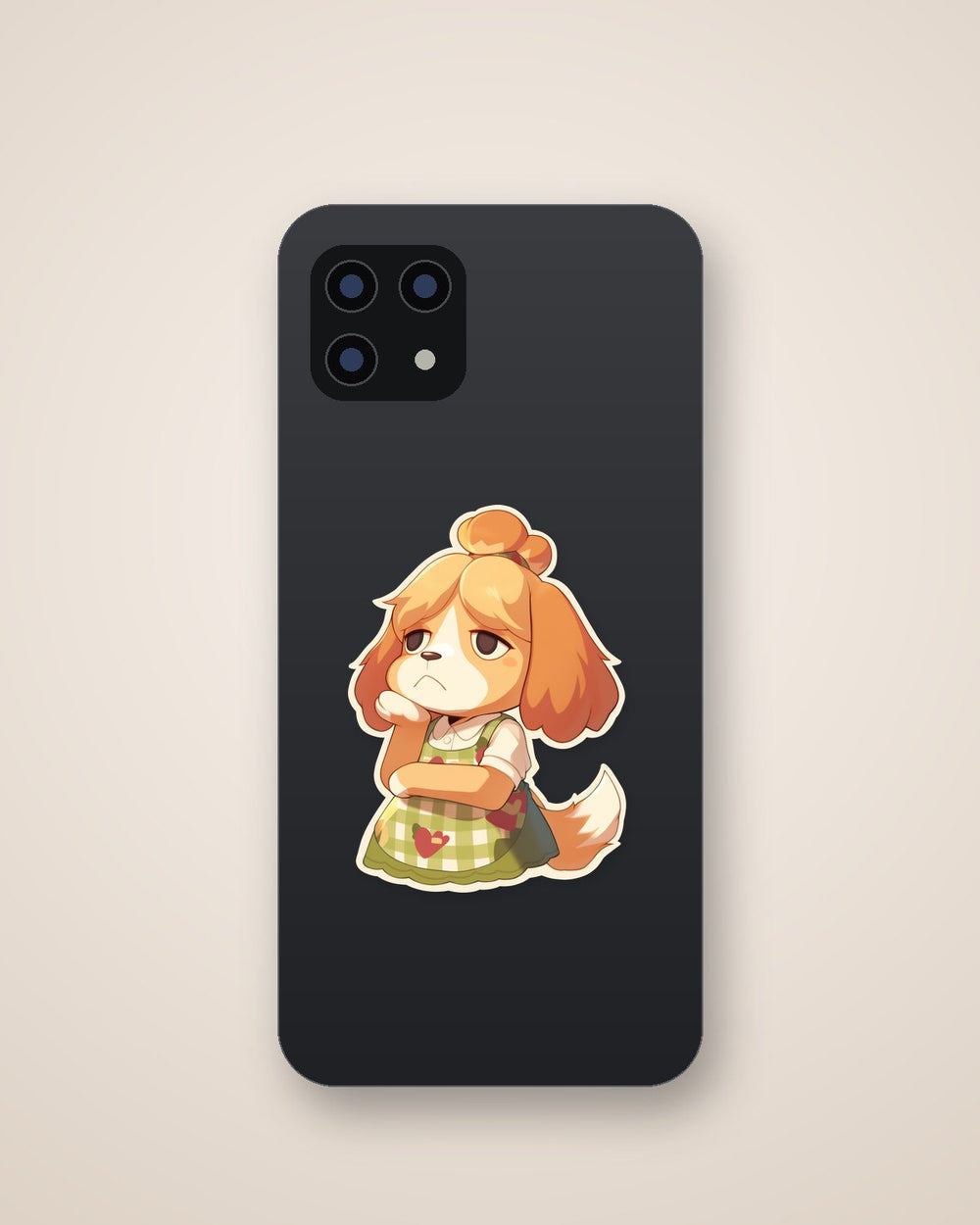 Sad Isabelle Animal Crossing Sticker