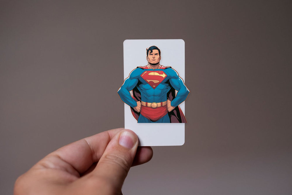 Cool Superman Superhero Sticker