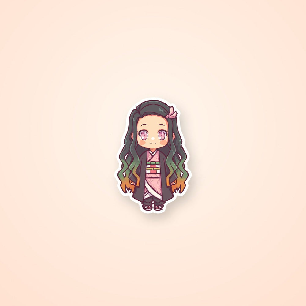Chibi Nezuko Cute Anime Sticker