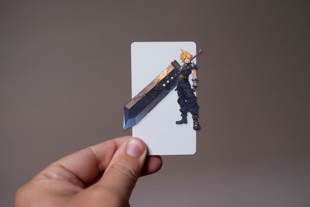 Cloud Strife Buster Sword Sticker