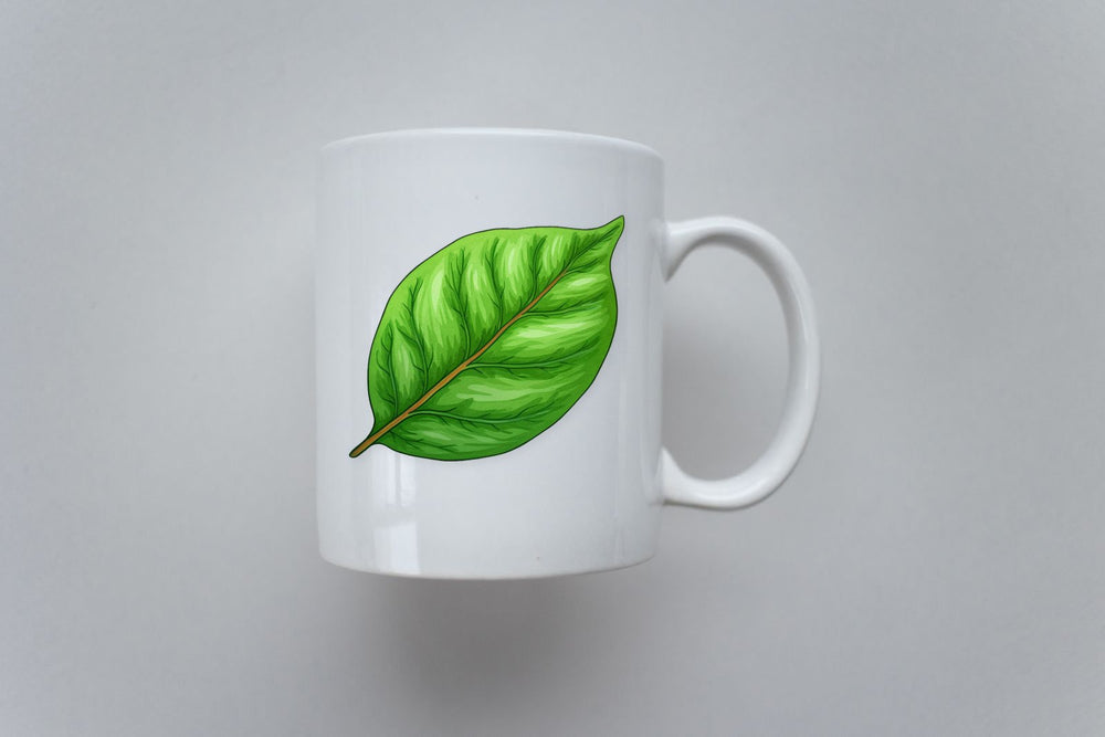 Green Leaf Sticker