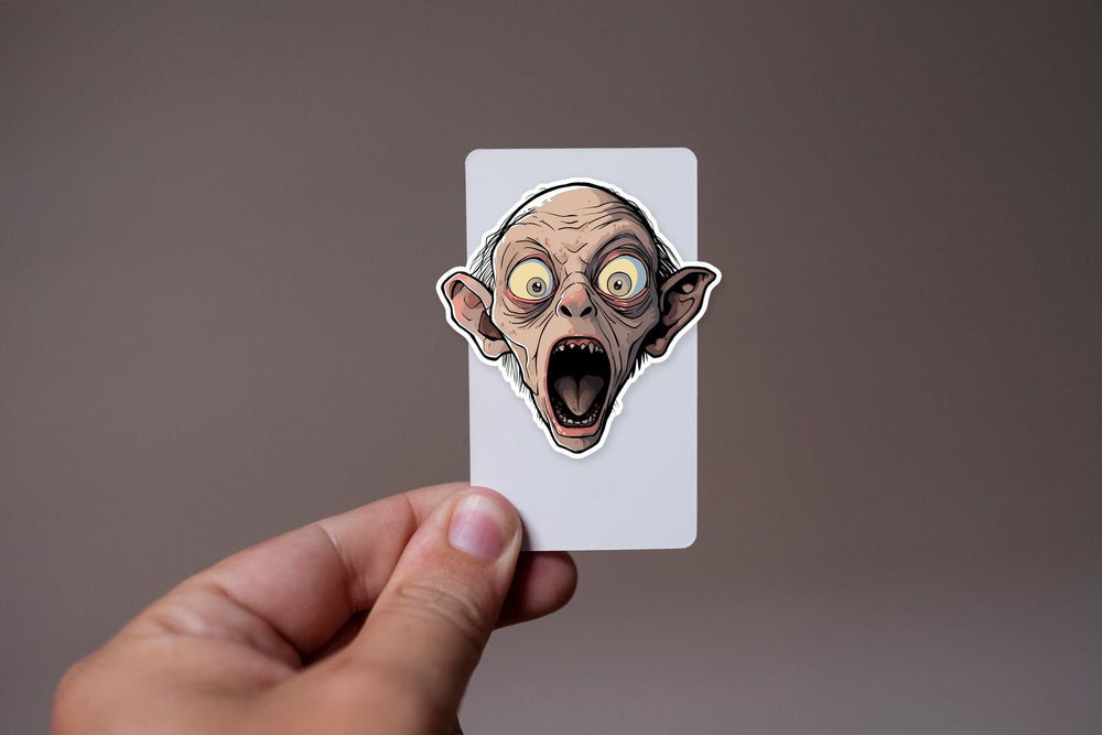 Lord of the Rings Scary Gollum Sticker