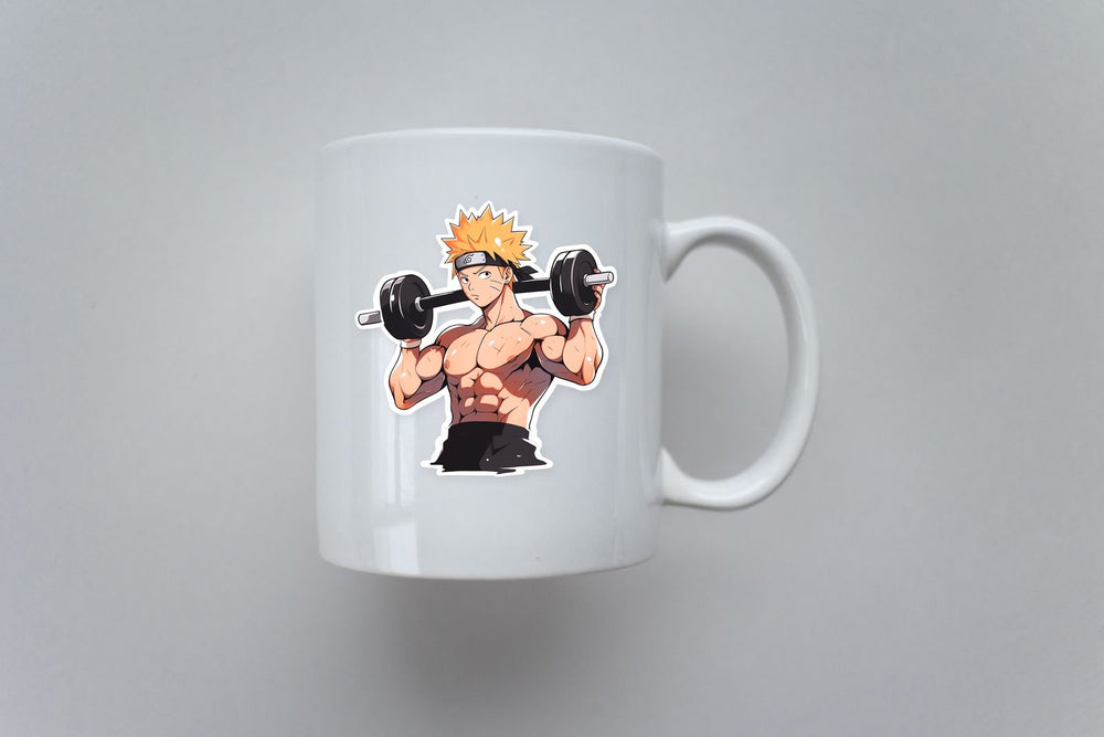 Naruto Uzumaki Make Gym Sticker