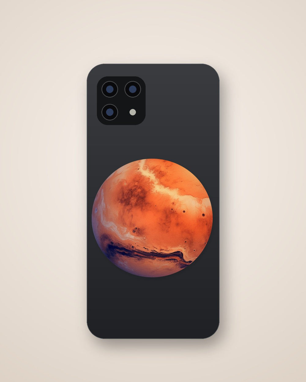 Aesthetic Mars Round Sticker