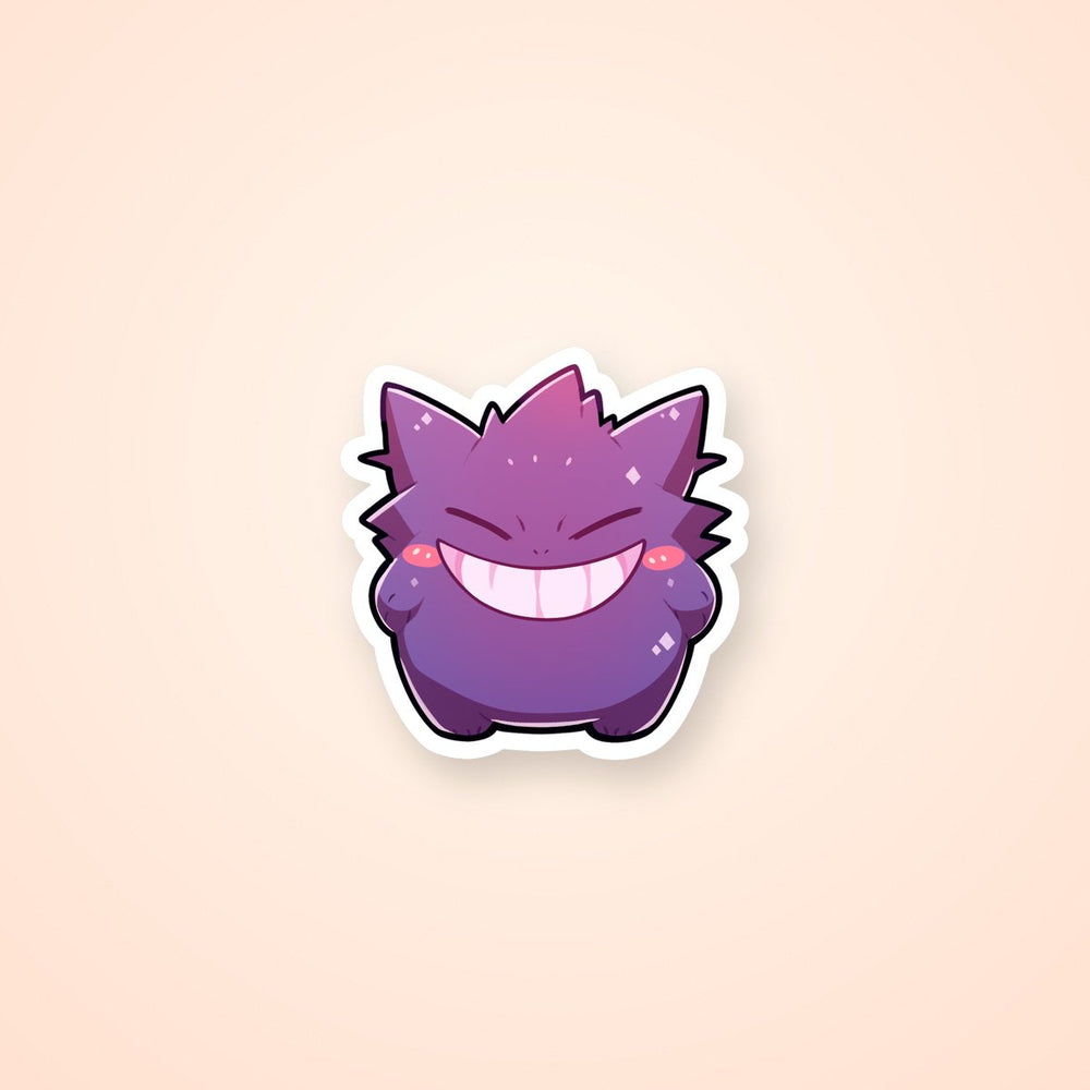 Pokemon Cute Gengar Sticker