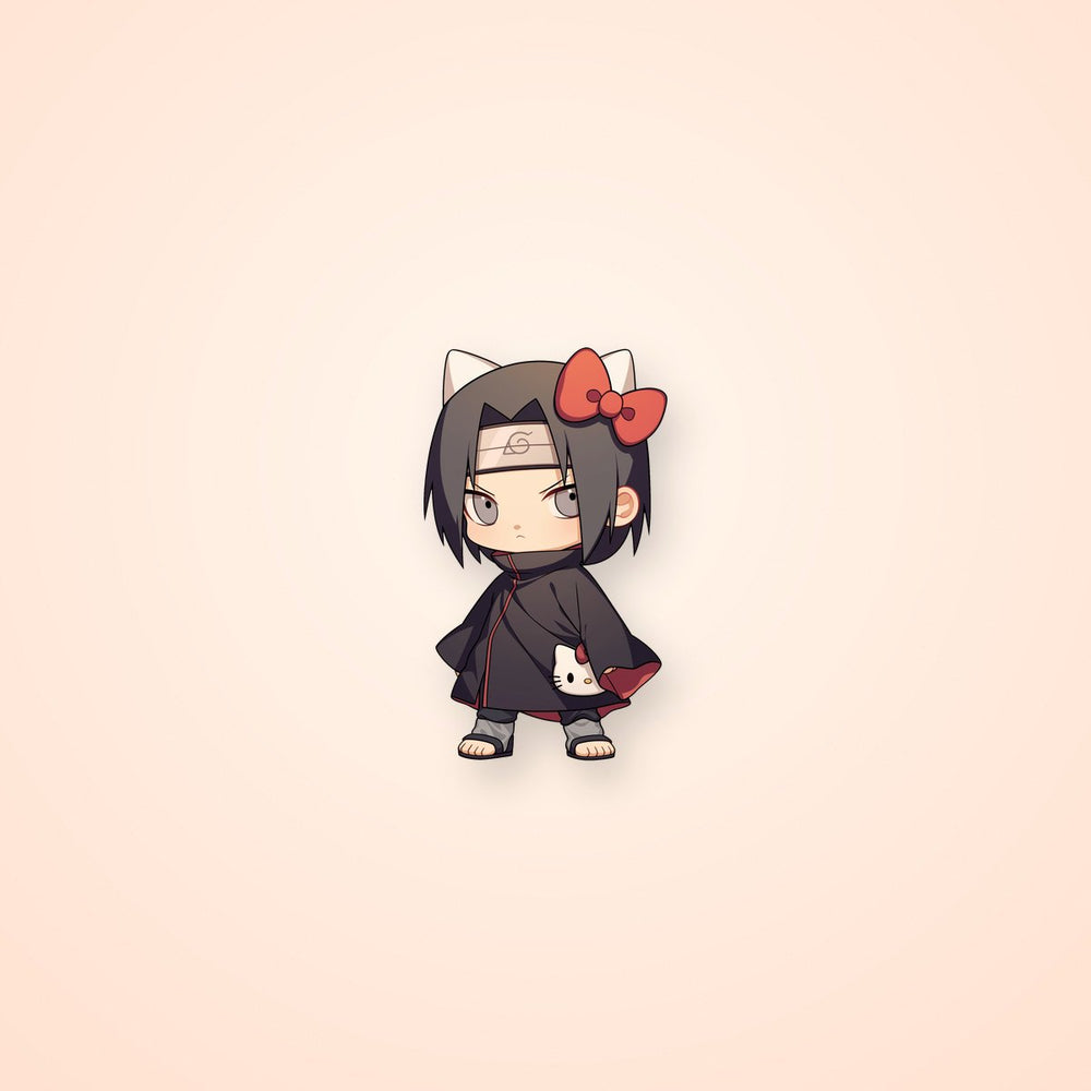 Hello Kitty Itachi Naruto Sticker