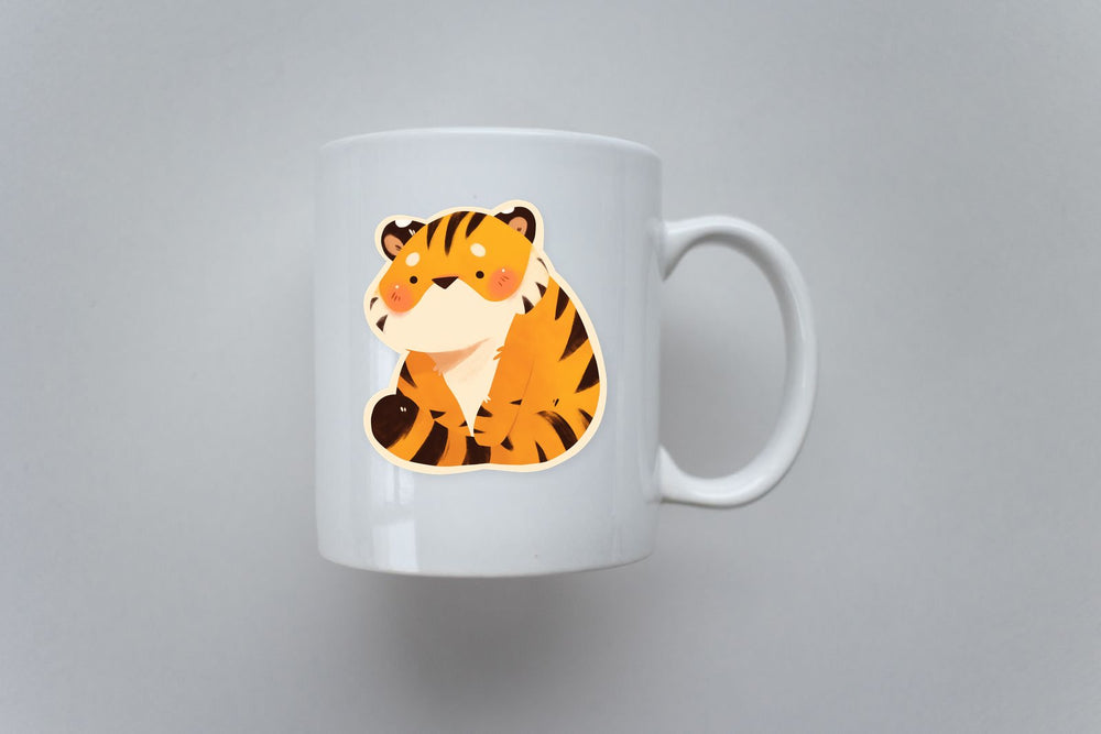 Chibi Tiger Sticker
