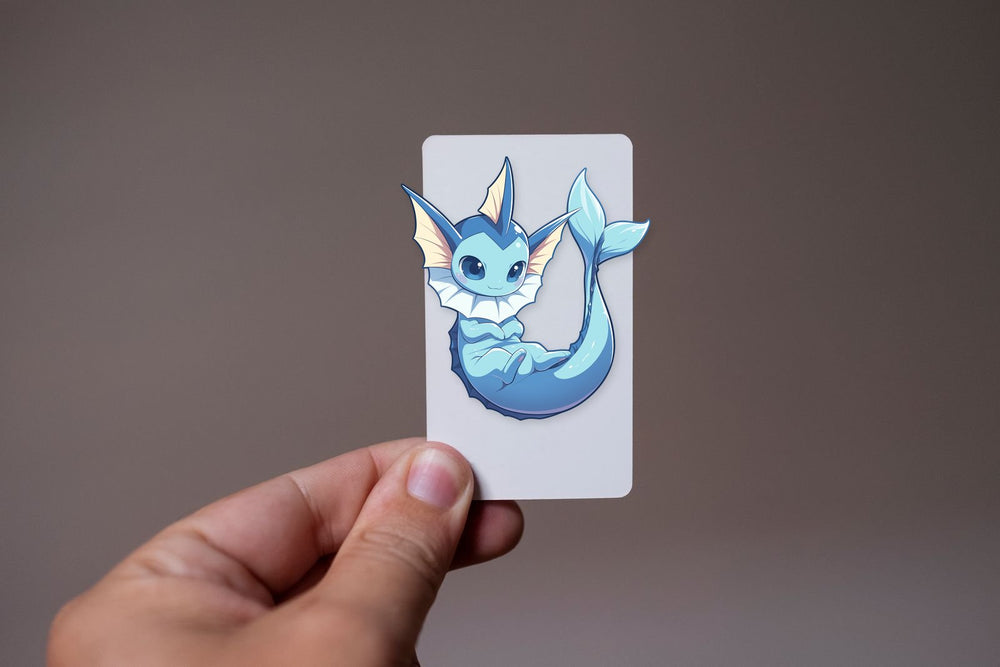 Vaporeon Cute Pokemon Sticker