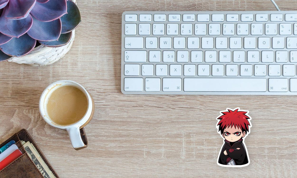 Naruto Displeased Sasori Sticker