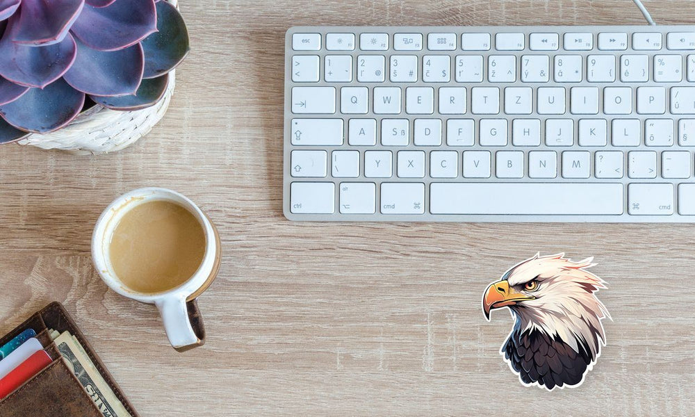 Aesthetic Eagle Head Sticker