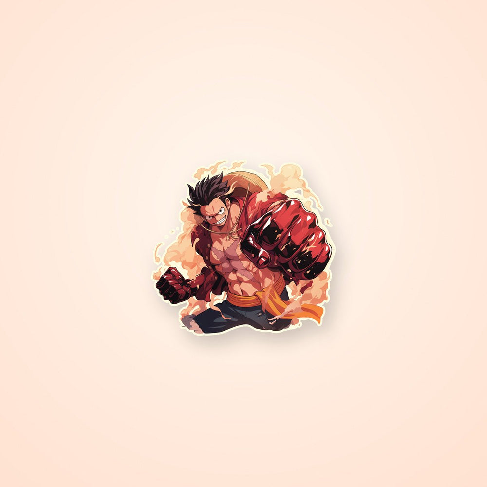 Luffy Gear 4 Epic Punch Sticker