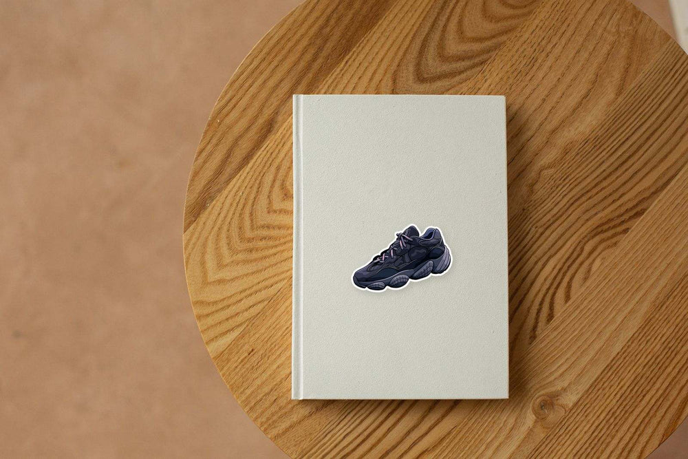Black Yeezy 500 Sneaker Sticker