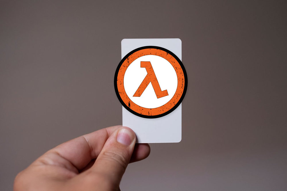 Half-Life Logo Gaming Sticker
