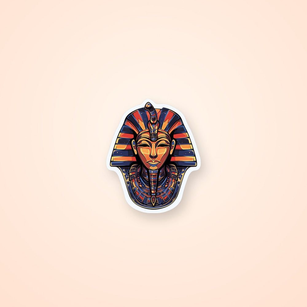 Egyptian Tutankhamun Mask Sticker