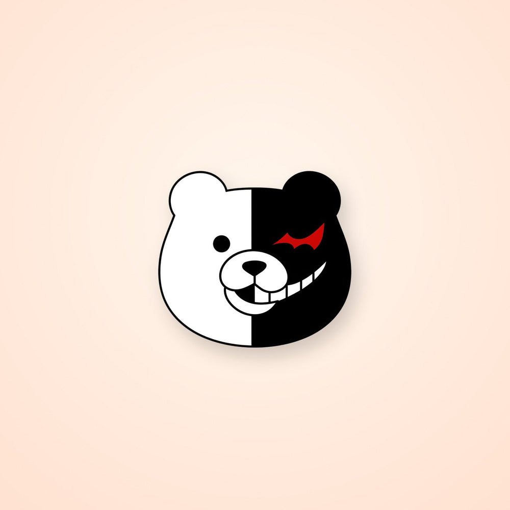 Monokuma Danganronpa Face Sticker