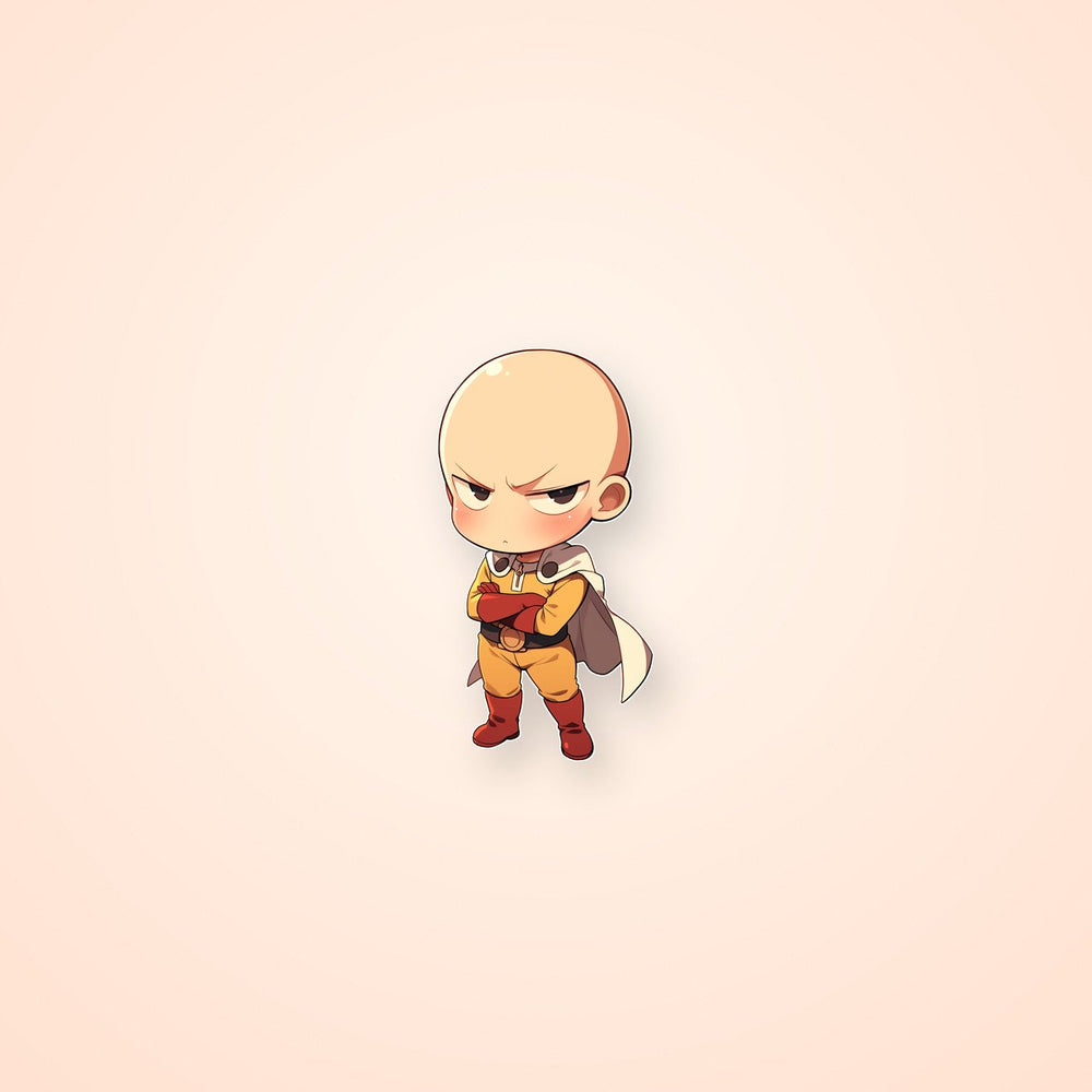Kawaii One Punch Man Sticker