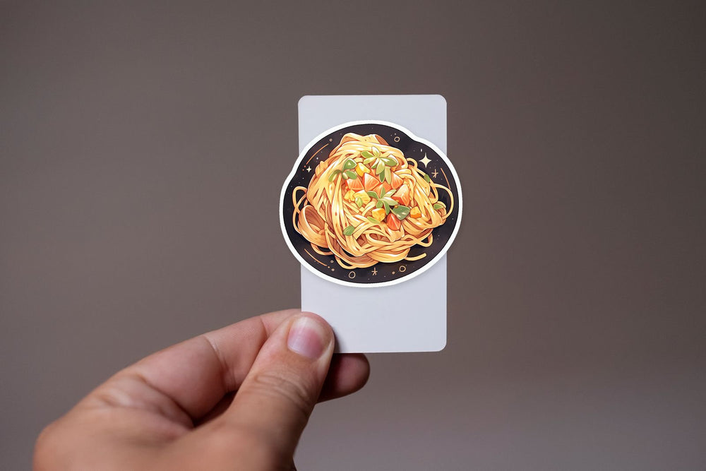 Delicious Pasta Round Sticker