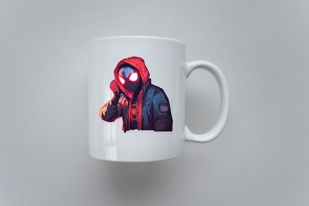 Spiderman Miles Morales Hypebeast Sticker