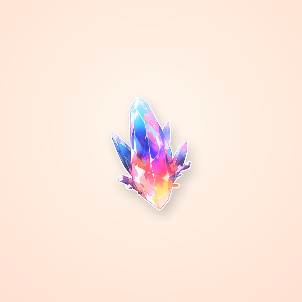 Colorful Crystal Prism Sticker