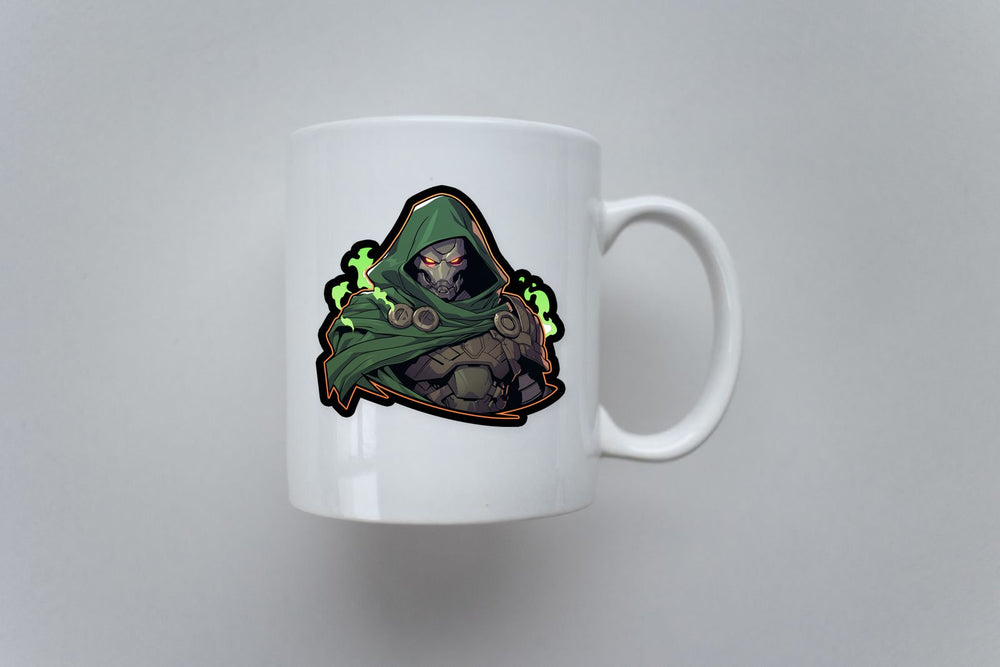 Marvel Doctor Doom Hooded Villain Comics Sticker