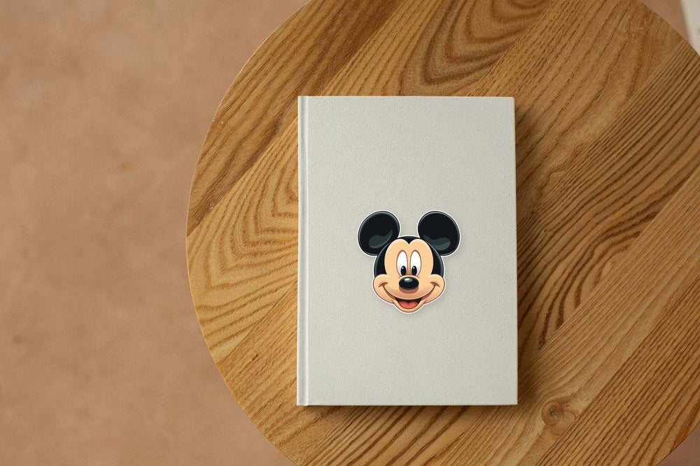 Mickey Mouse Head Clipart Sticker