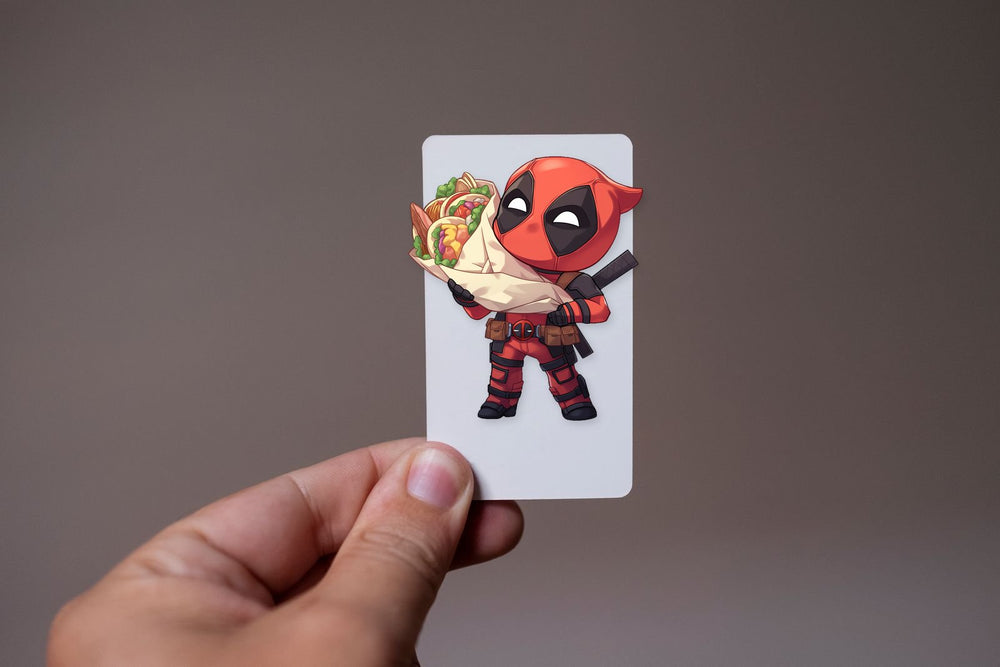 Marvel Deadpool Taco Love Sticker