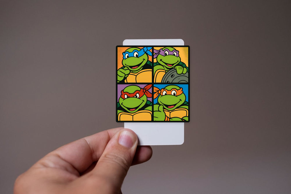 Tmnt Ninja Turtles Faces Sticker