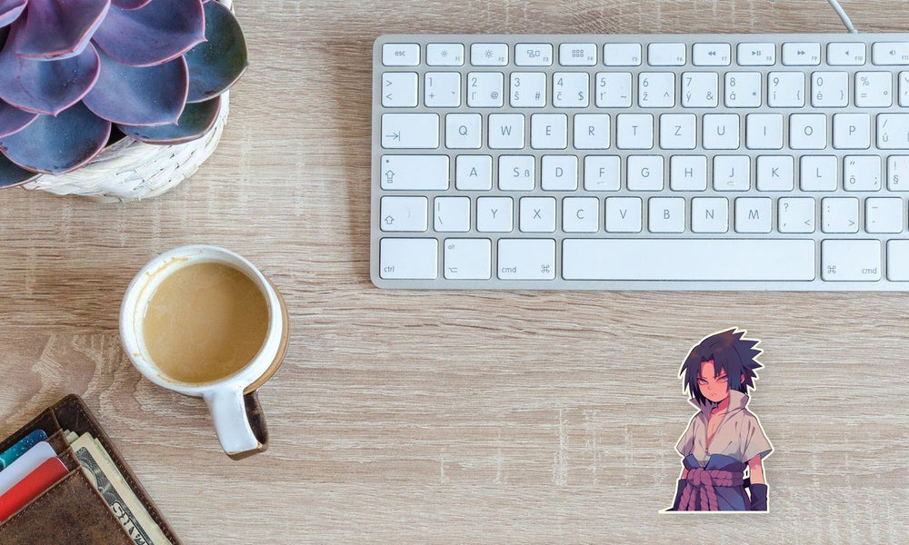 Sasuke Uchiha Naruto Anime Sticker