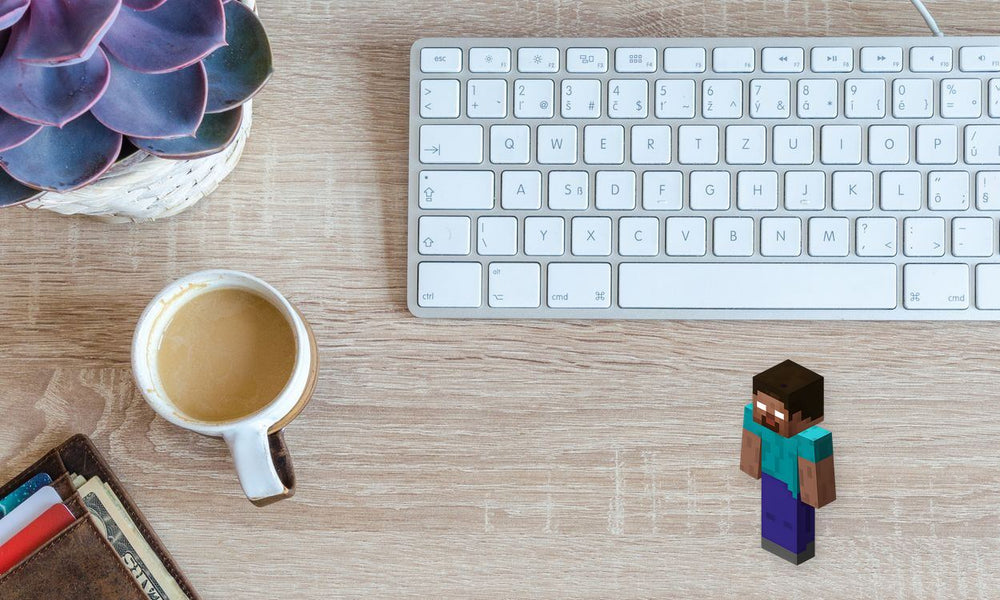 Minecraft Herobrine Sticker