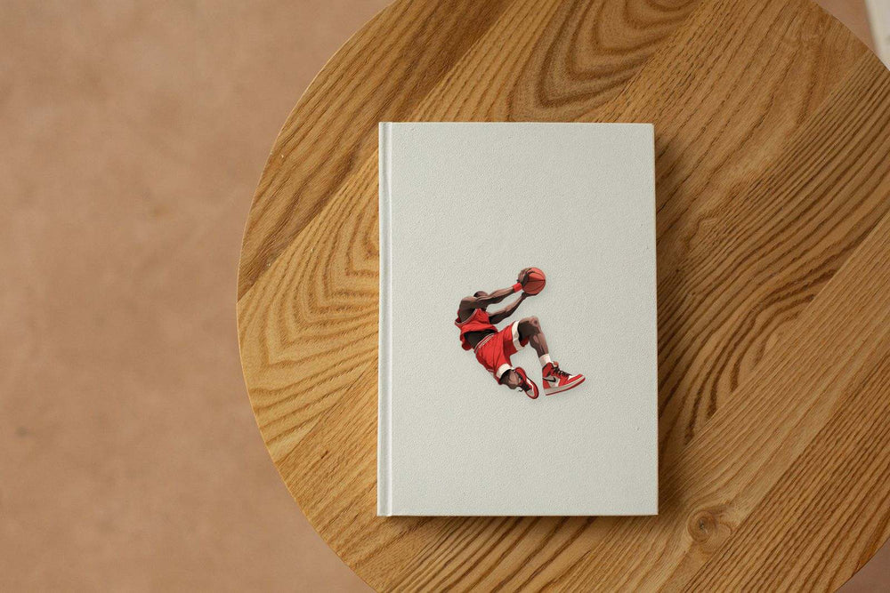 Basketball Dunk Jordan Style Sticker