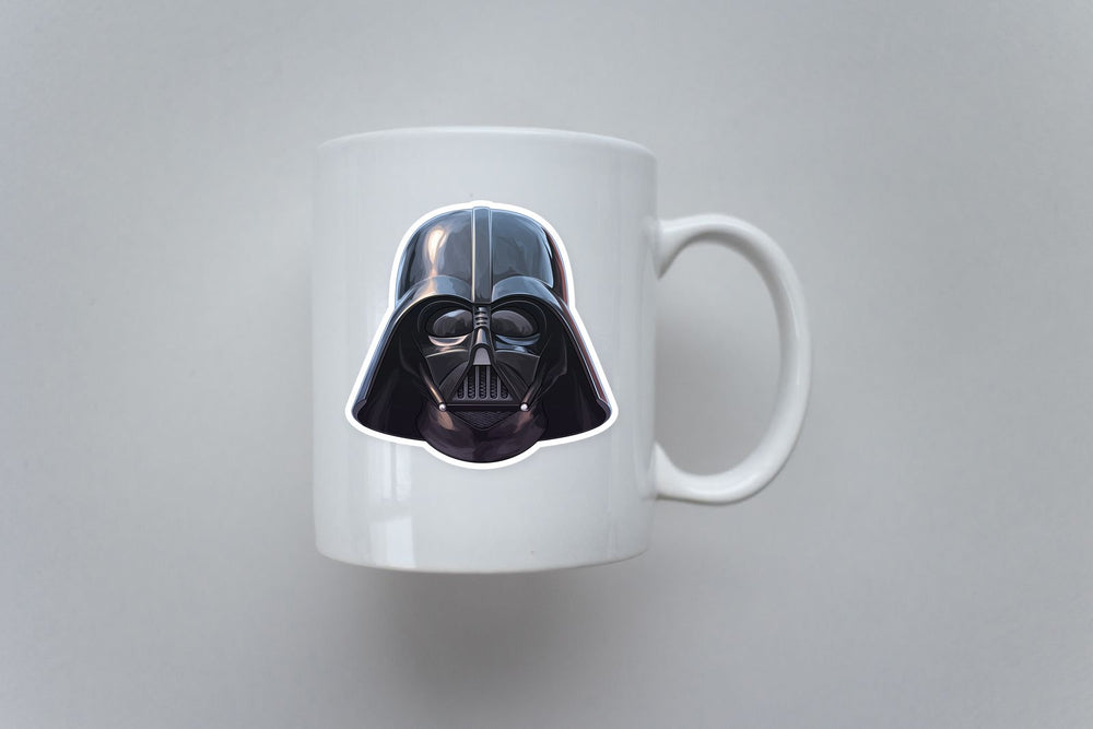 Darth Vader Helmet Sticker