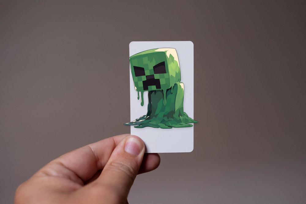 Minecraft Creeper Slime Sticker