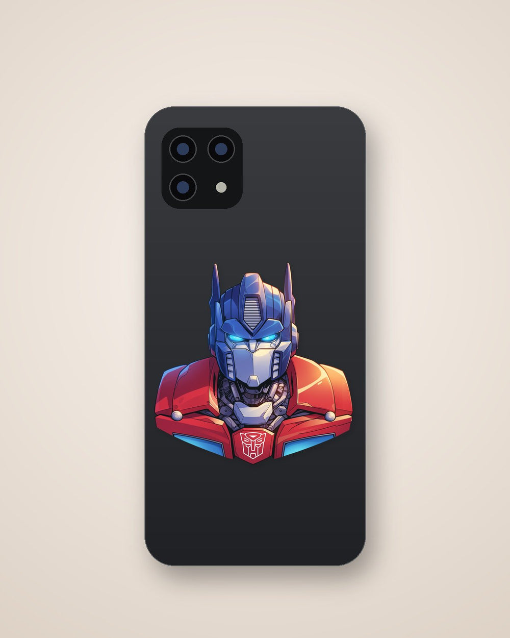 Aesthetic Optimus Prime Transformer Sticker