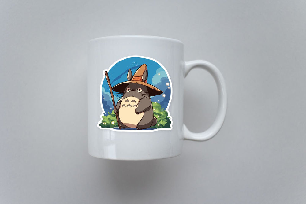 Totoro Wizard Hat Magic Sticker